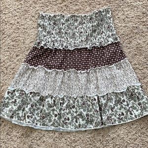 Strapless Maurices top.